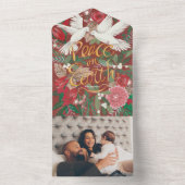 Docks Weltfrieden Holiday Card All In One Einladung (Innen Boden)