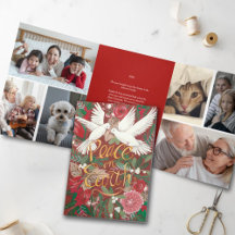 Docks Weltfrieden Weihnachtskarte