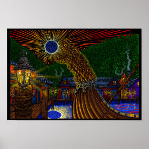 Dockside Eclipse - Poster