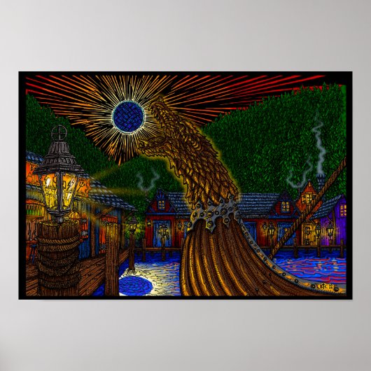 Dockside Eclipse - Poster (Vorne)