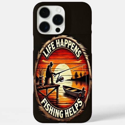 Dockside Friedlich Escape Case-Mate iPhone Hülle (Rückseite)