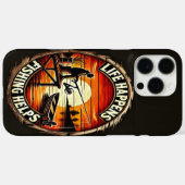 Dockside Friedlich Escape Case-Mate iPhone Hülle (Rückseite (Horizontal))