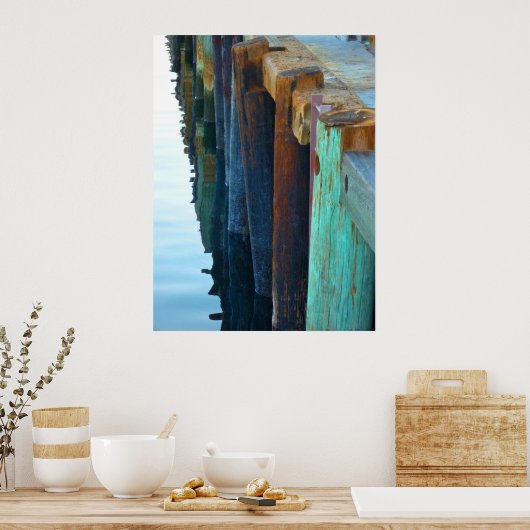 Dockside North Print Poster (Küche)