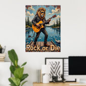 Dockside Shred: Löwigs Blues Poster (Heimbüro)