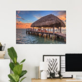 Dockside Sunrise Poster (Heimbüro)
