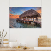 Dockside Sunrise Poster (Küche)