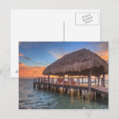 Dockside Sunrise Postkarte (Vorne/Hinten)