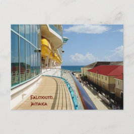 Dockt bei Falmouth Custom Postkarte