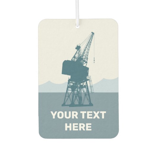 Dockyard Crane Autolufterfrischer (Vorderseite)