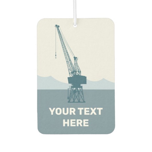 Dockyard Crane Autolufterfrischer (Vorderseite)