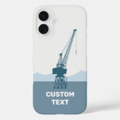 Dockyard Crane Case-Mate iPhone Hülle (Rückseite)