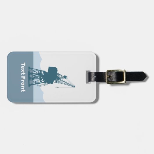 Dockyard Crane Gepäckanhänger (Vorderseite horizontal)