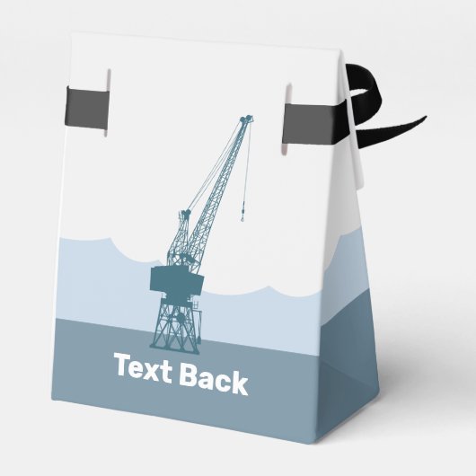 Dockyard Crane Geschenkschachtel (Rückseite)