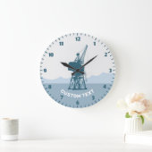 Dockyard Crane Große Wanduhr (Zuhause)