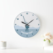 Dockyard Crane Große Wanduhr (Zuhause)