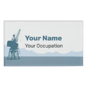 Dockyard Crane Namenschild (Vorderseite)