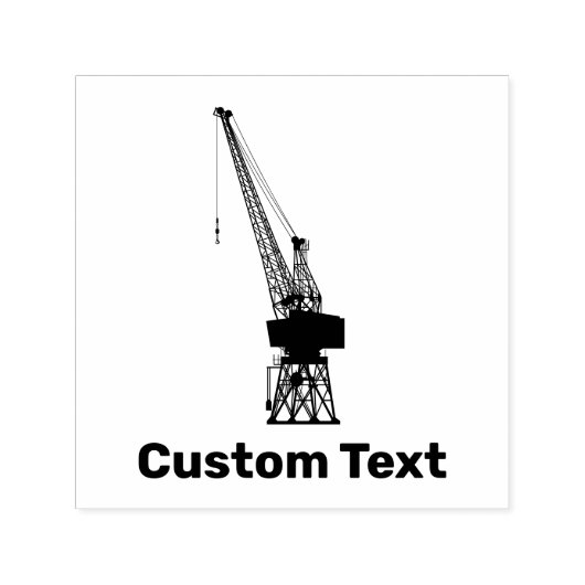 Dockyard Crane Permastempel (Design)