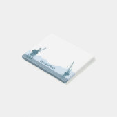 Dockyard Cranes Post-it Klebezettel (angewinkelt)