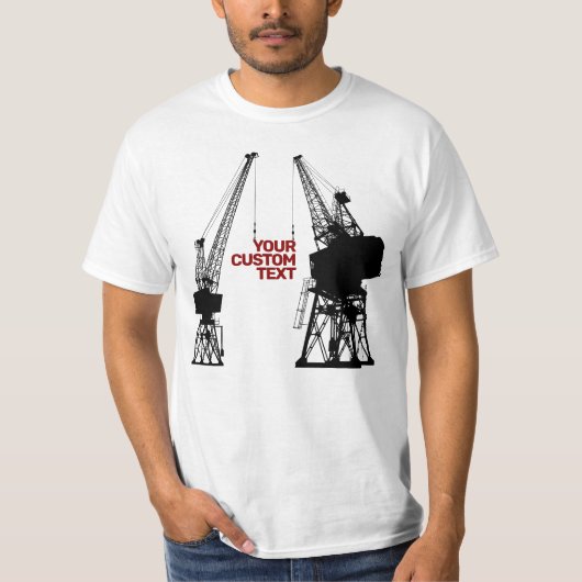 Dockyard Cranes T-Shirt (Vorderseite)