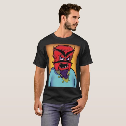 Docto Dweevil von Verteidigern von Monstro City T-Shirt (Vorne ganz)