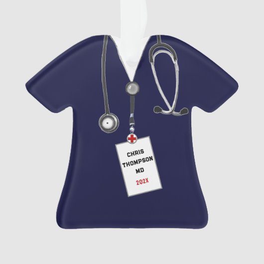 Doctor Abschluss Keepake 2024 Ornament (Vorderseite)