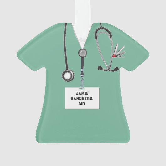 Doctor Abschluss Keepake Geschenk Ornament (Rückseite)