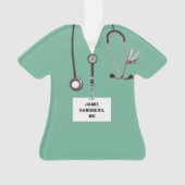 Doctor Abschluss Keepake Geschenk Ornament (Vorderseite)