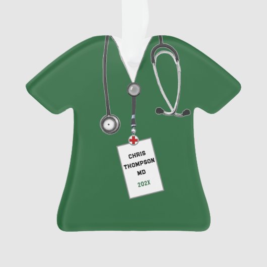 Doctor Abschluss Keepake Geschenk Ornament (Vorderseite)