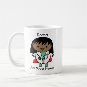 Doctor African American Female Personalize Kaffeetasse