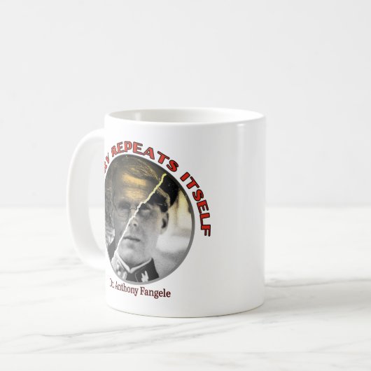 Doctor Anthony Fauci Mangele Mug Kaffeetasse (Vorderseite Links)