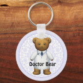 Doctor Bear - Teddy Bear Schlüsselanhänger (Vorderseite)