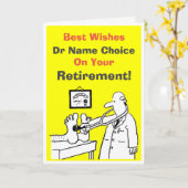 Doctor Best wünscht Rentenkarte Karte (Gelbe Blume)