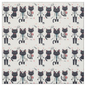 Doctor Black Cat Stoff (Muster)