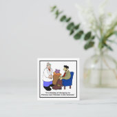Doctor Business Cards Funny Doctor Visitenkarten Terminkarte (Stehend Vorderseite)
