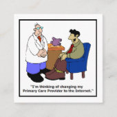 Doctor Business Cards Funny Doctor Visitenkarten Terminkarte (Vorderseite)