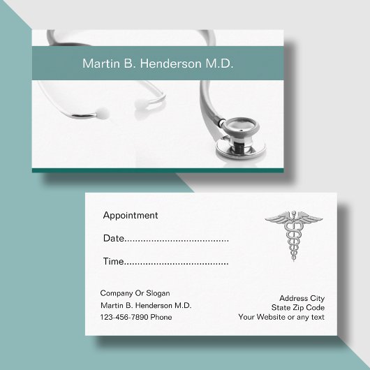 Doctor Business Cards Terminkarte