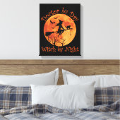 Doctor by Day Hexe by Night - Funny Halloween Leinwanddruck (Insitu (Schlafzimmer))