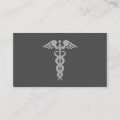 Doctor Caduceus Gray Visitenkarte (Rückseite)
