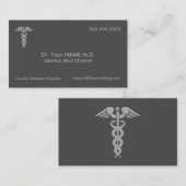 Doctor Caduceus Gray Visitenkarte (Vorne/Hinten)