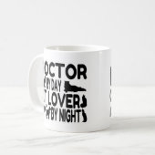 Doctor Cat Lover Kaffeetasse (Vorderseite Links)