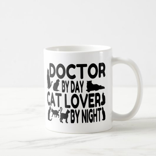 Doctor Cat Lover Kaffeetasse (Rechts)