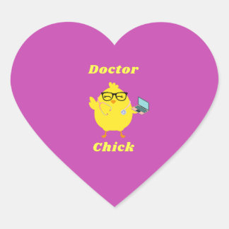 Doctor Chick Funny Oaster Sticker
