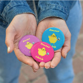 Doctor Chick Oaster Button - Funny Medical