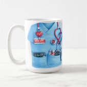Doctor Coat Stethoscope Mug | Custom Medical Nurse Kaffeetasse (Links)