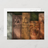 Doctor - Compound Extractions & Sarsaparilla Postkarte (Vorne/Hinten)