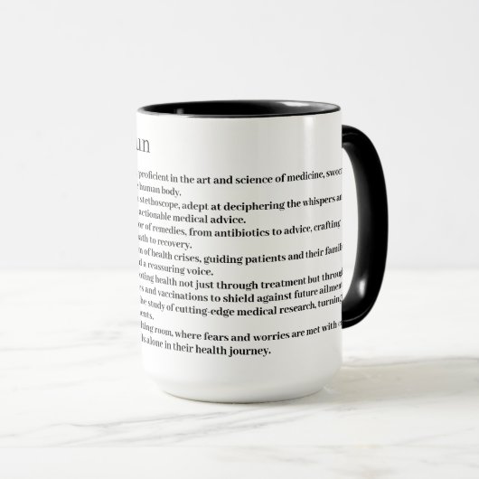 Doctor Custom Tasse (VorderseiteRechts)