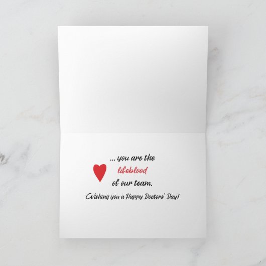 Doctor Day Heart von der Gruppe Karte (Innenseite)
