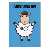 Doctor Day Sheep Wish Ewe Funny Pun personalisiere (Vorne)