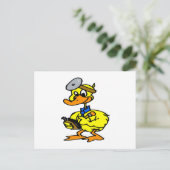 Doctor Duck Postkarte (Stehend Vorderseite)