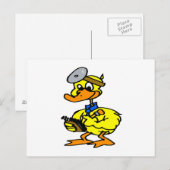 Doctor Duck Postkarte (Vorne/Hinten)